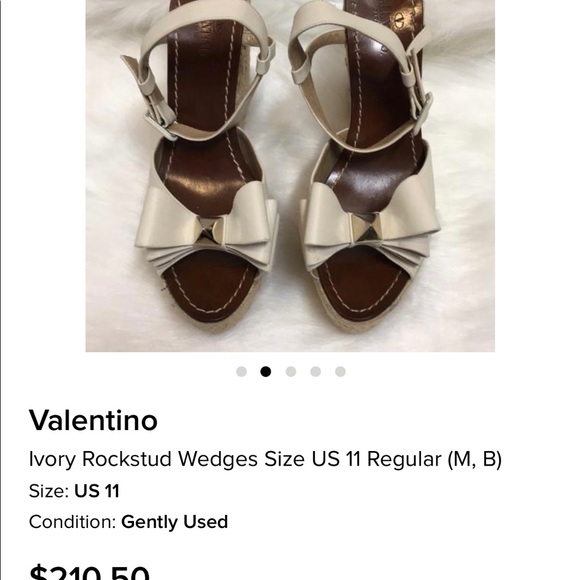 Valentino Wedges - Picture 2 of 5